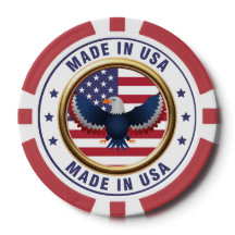 The Liberty Collection Poker Chip – Tillverkad i U