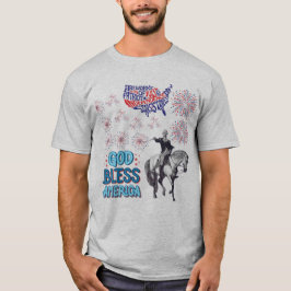 The Liberty Lights Show grå T Shirt