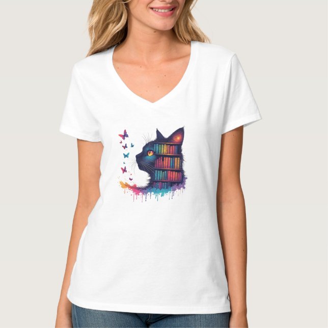 The Librarian's Soul T Shirt (Framsida)