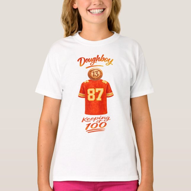The Life of a Doughboy Keeping It 100 T Shirt (Framsida)