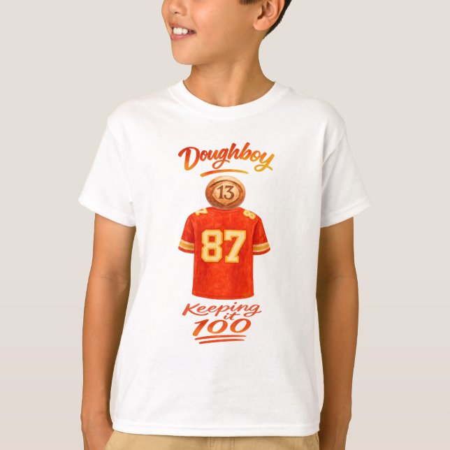 The Life of a Doughboy Keeping It 100 T Shirt (Framsida)