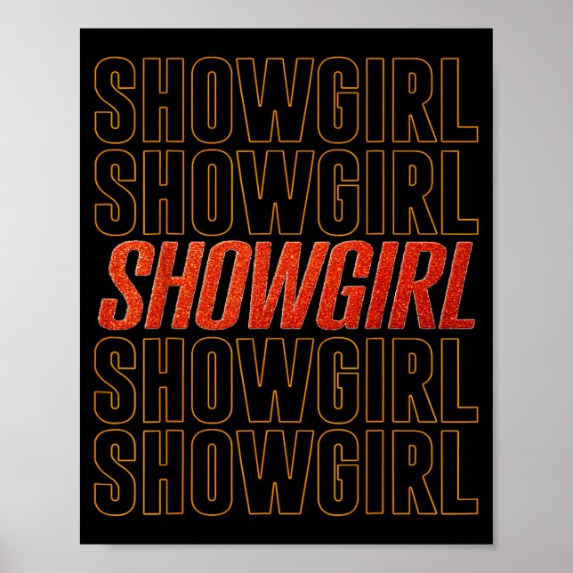 The Life Of A Show Girl  Poster (Framsidan)