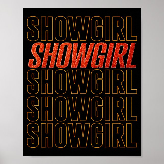 The Life Of A Show Girl  Poster (Framsidan)