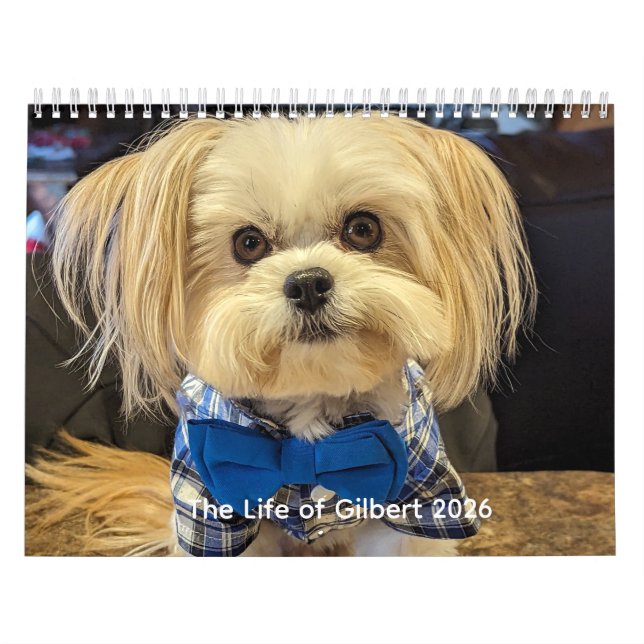 The Life of Gilbert Calendar 2026 Kalender (Omslag)