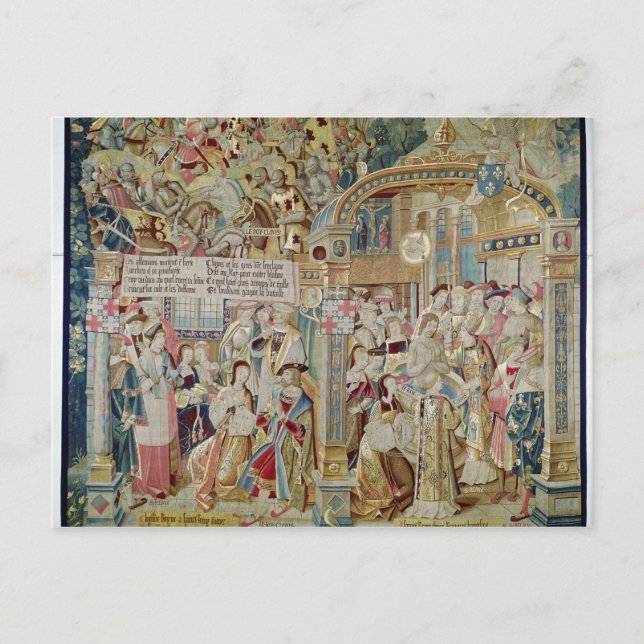 The Life of St. Remigius bishop of Reims Vykort (Framsida)