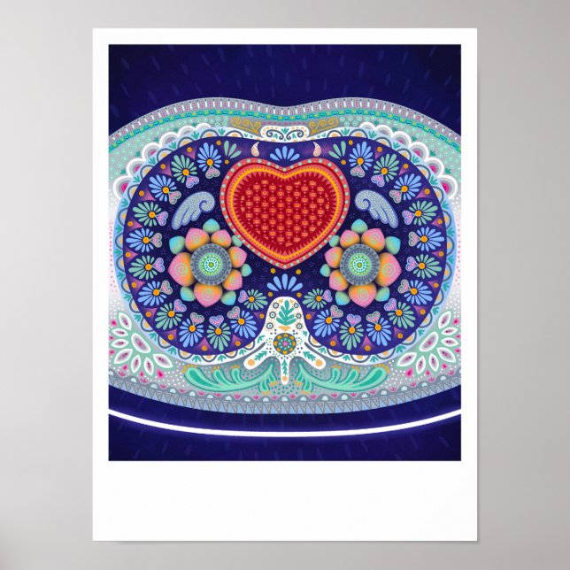 The Life Within: Core av Daniel Taboada Poster (Framsidan)