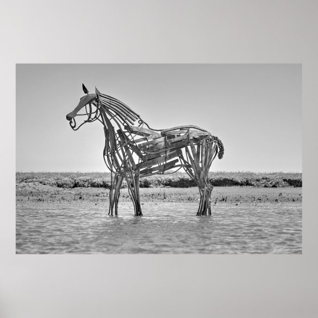 The Lifeboat Horse, Wells-next-the-Sea  Poster (Framsidan)