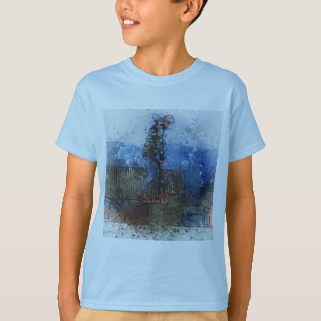 The Lift - Scooteråkare T Shirt (Framsida)