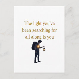 The light is you iPad Smart Cover Helg Vykort