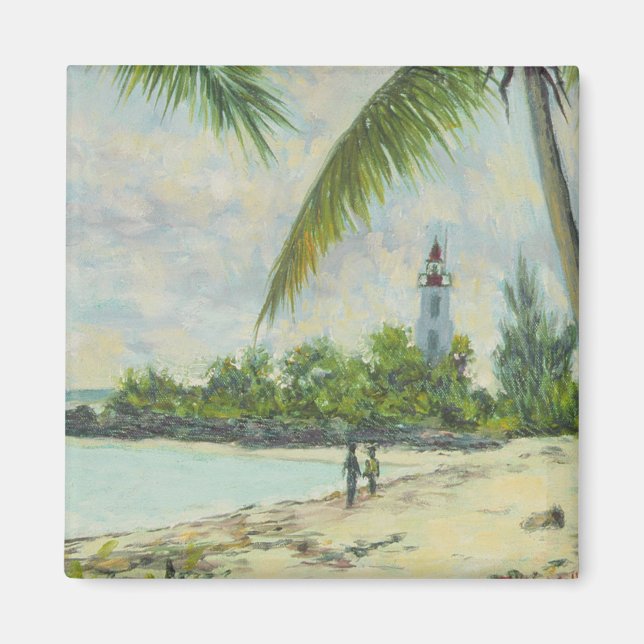 The Lighthouse Zanzibar 1995 Magnet (Framsidan)