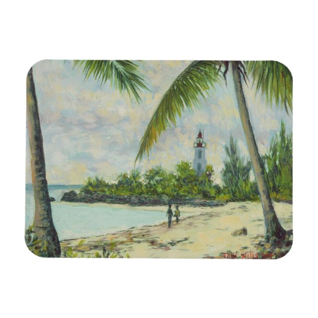 The Lighthouse Zanzibar 1995 Magnet (Horisontell)