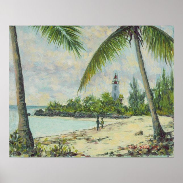 The Lighthouse Zanzibar 1995 Poster (Framsidan)