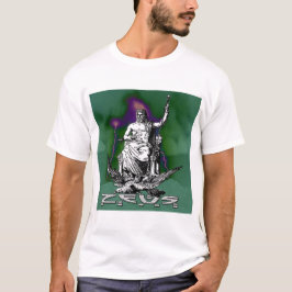 The Lightning Bolt of Zeus – Mythic Power Graphic T Shirt