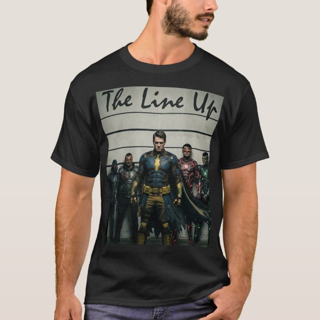 The Line Up T Shirt (Framsida)