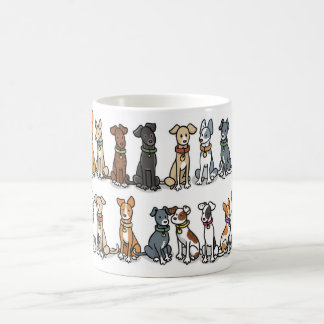 The Lineup Dog Mug Kaffemugg