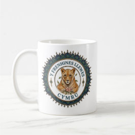 The Lion Queen. wales Kaffemugg