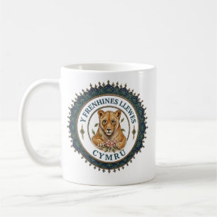 The Lion Queen. wales Kaffemugg