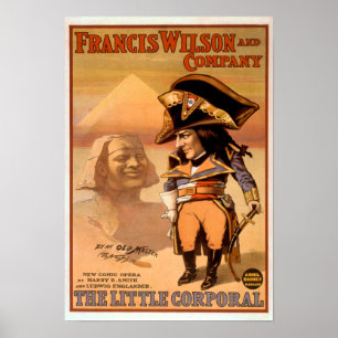 "The Little Corporal" Egypten Sphinx Theater Poster