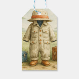 The Little Explorer | Safari Adventure Baby Shower Presentetikett