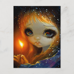 "The Little Match Girl" vykort