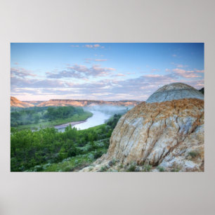 The Little Missouri River vid Little Poster