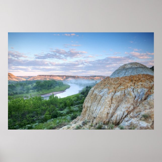 The Little Missouri River vid Little Poster (Framsidan)
