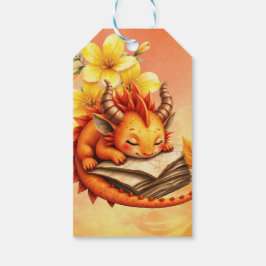 The Little Mystic Dragon. Presentetikett