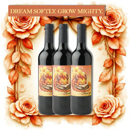 The Little Mystic Dragon. Vinflaska Etikett