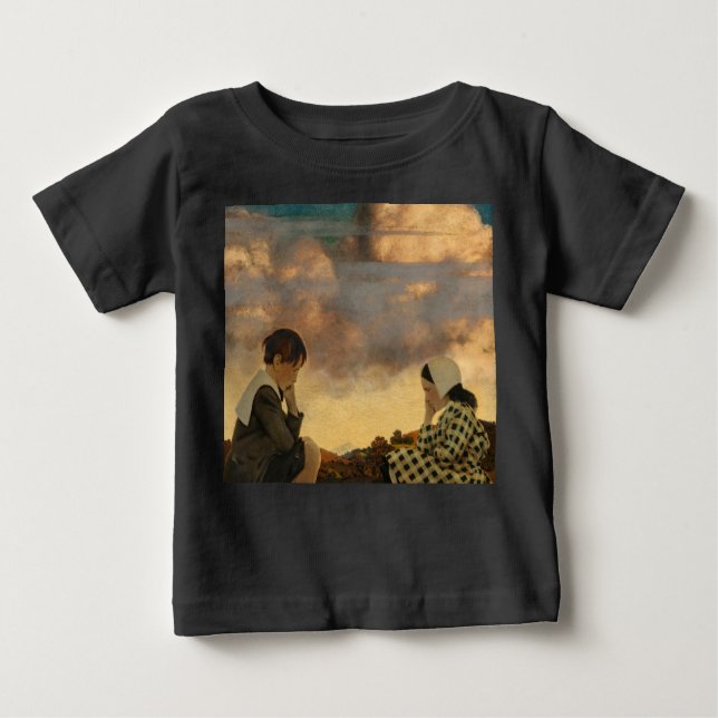 The Little Peach, 1904 av Maxfield Parrish T Shirt (Framsida)