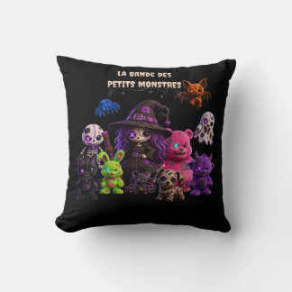 The Little Plush Monsters Gang Kudde
