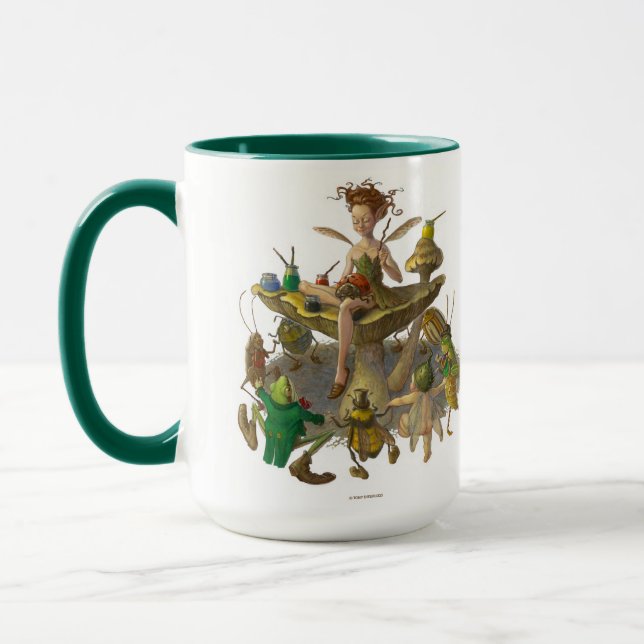 “The Littlest Artist” 15 oz. Mug Mugg (Vänster)