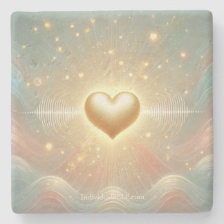 The Living Blueprint Stone Coaster Stenunderlägg