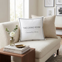 The Living Room Minimalist Typografi Vit