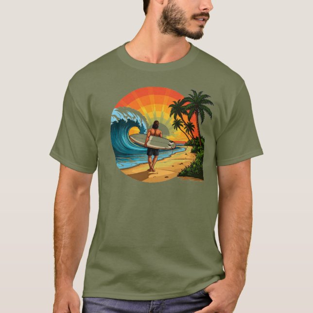 The Local Break - Kalifornien  T Shirt (Framsida)