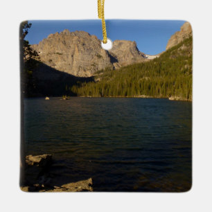 The Loch vid Rocky Mountain National Park Julgransprydnad Keramik