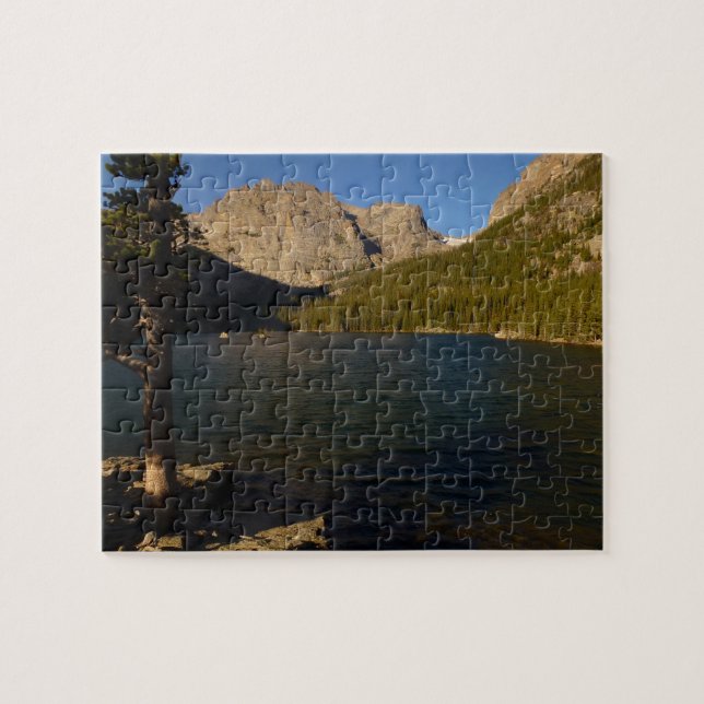 The Loch vid Rocky Mountain National Park Pussel (Horisontell)