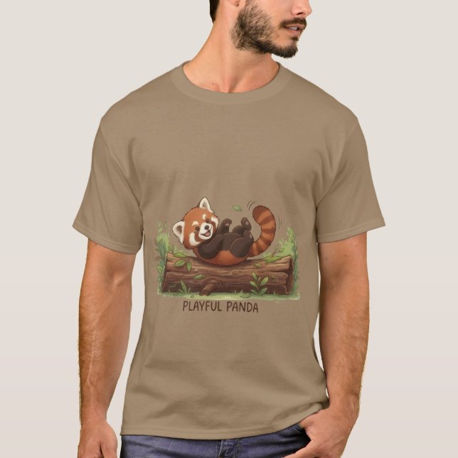 The Log RollerT-Shirt T Shirt (Framsida)
