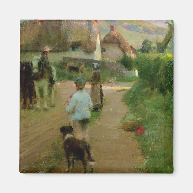 The Loiterers, 1888 (oil on canvas) Magnet (Framsidan)