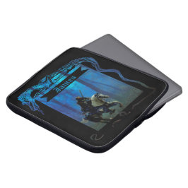 The Lone Knight: A Journey Through the Mist Laptop Fodral