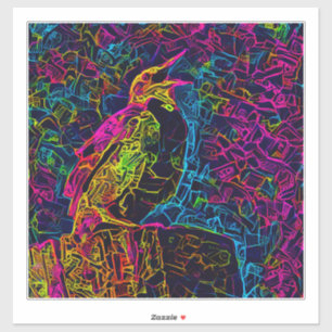 The Lonely Bird 3 Klistermärken