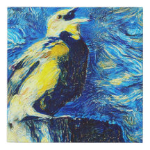 The Lonely Bird VanGogh Stil