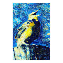 The Lonely Bird VanGogh Stil