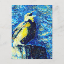 The Lonely Bird VanGogh Stil