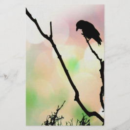 The Lonely Kråka Stationery Brevpapper