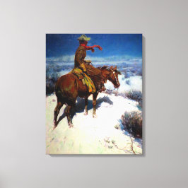 The Lonely Vigil by William Herbert Dunton c 1913 Canvastryck