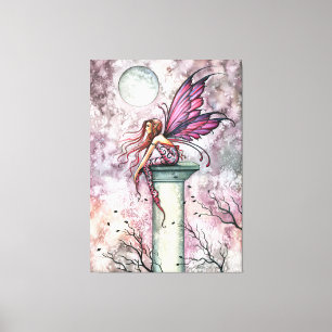 The Lookout Fairy Fantasy Art av Molly Harrison Canvastryck