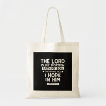 The Lord is My Portion Lamentations 3 24 Quotes
