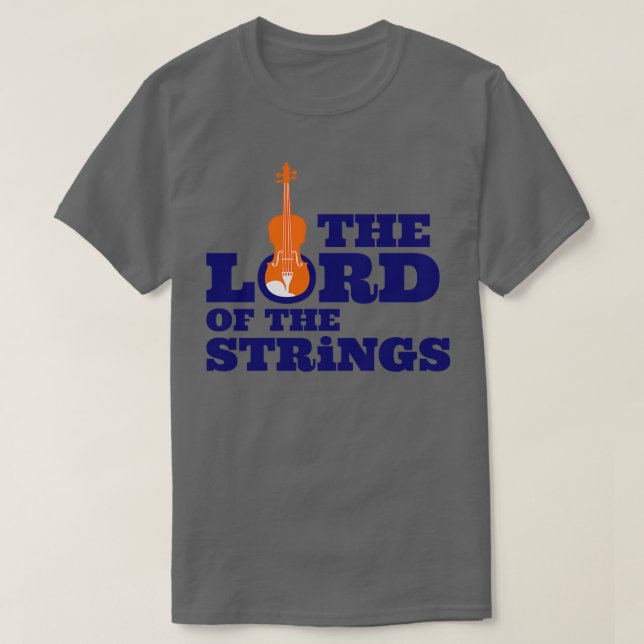 The Lord of the Strings Triblend T Shirt (Design framsida)