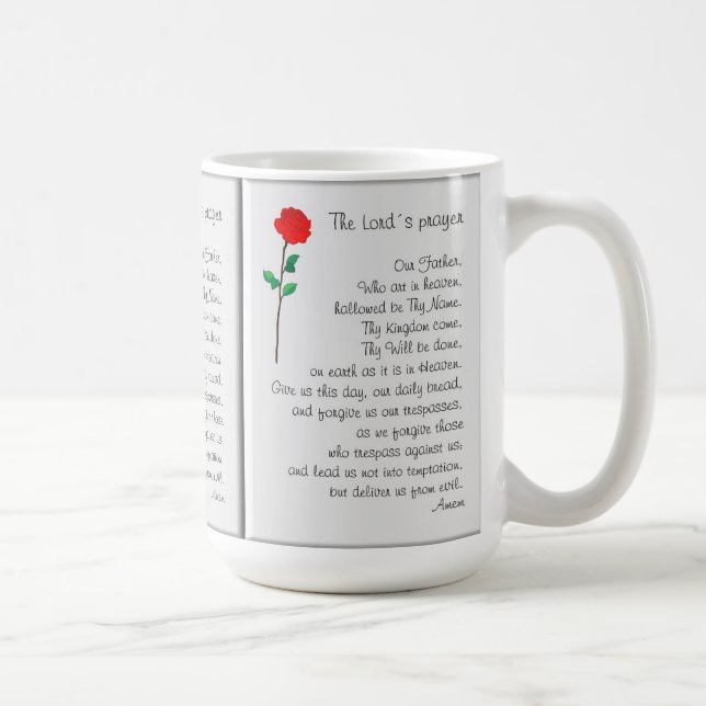 THE LORD'S PRAYER MUG KAFFEMUGG (Höger)