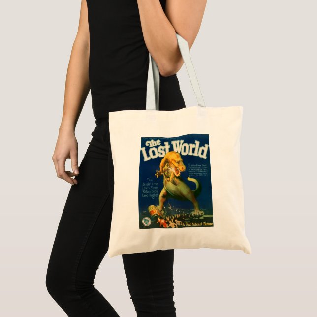 The Lost World Tote Bag Tygkasse (Framsida (produkt))